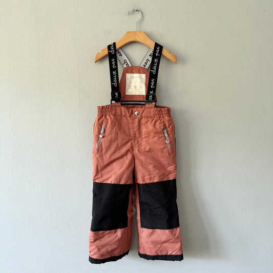 Deux par Deux / Brown snow pants / 3Y