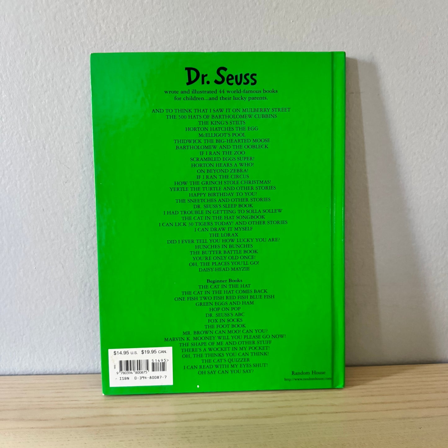 Yertle the Turtle / Dr. Seuss