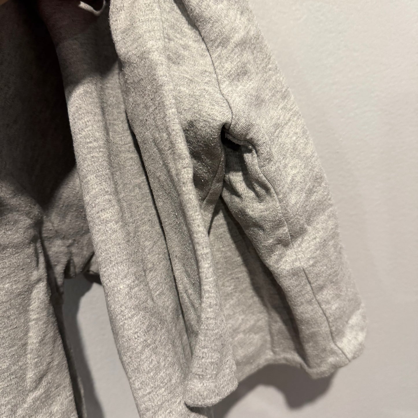 Snugabye / Light grey reversible crew hoodie / 24M