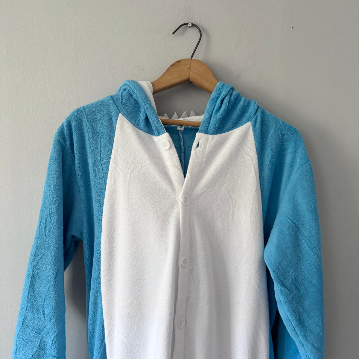 Halloween / Blue shark costume / Adult M