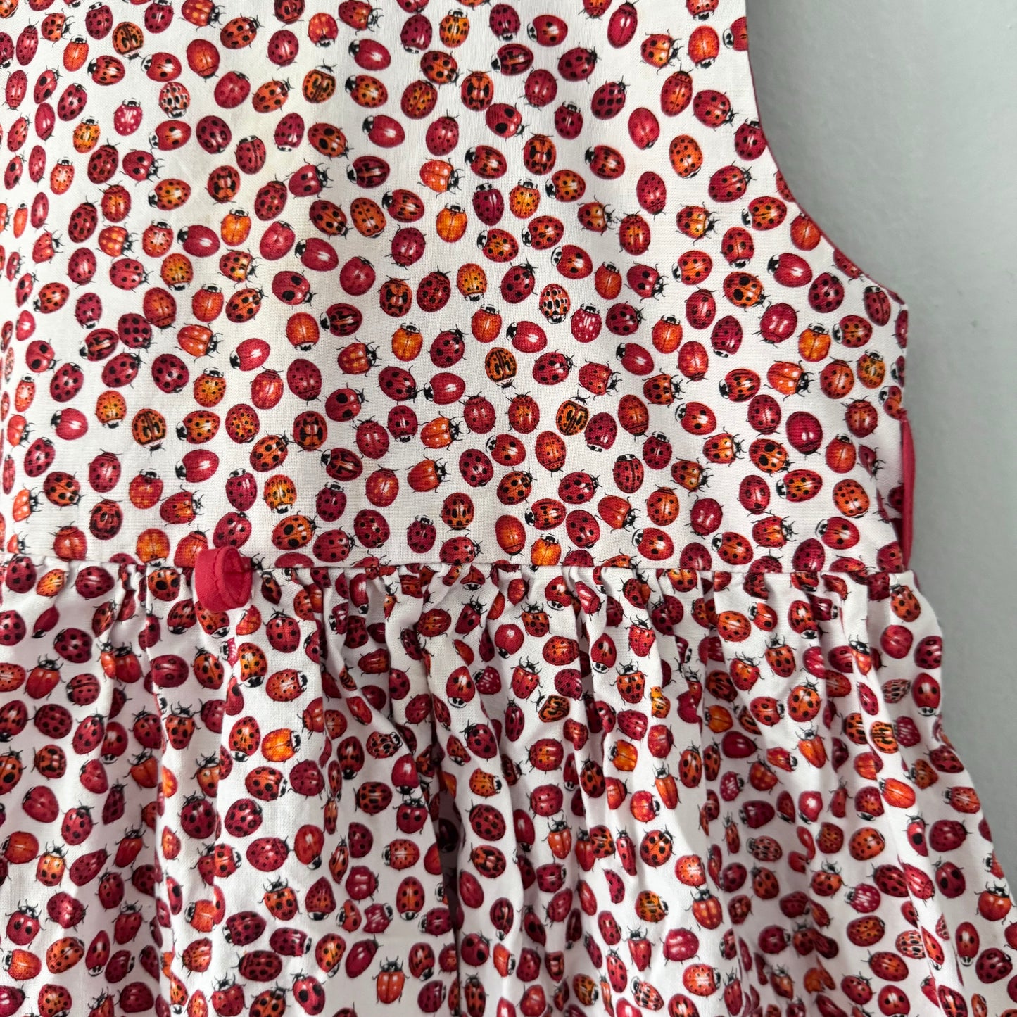 Little things by Anna / Ladybug dress / 5-6Y