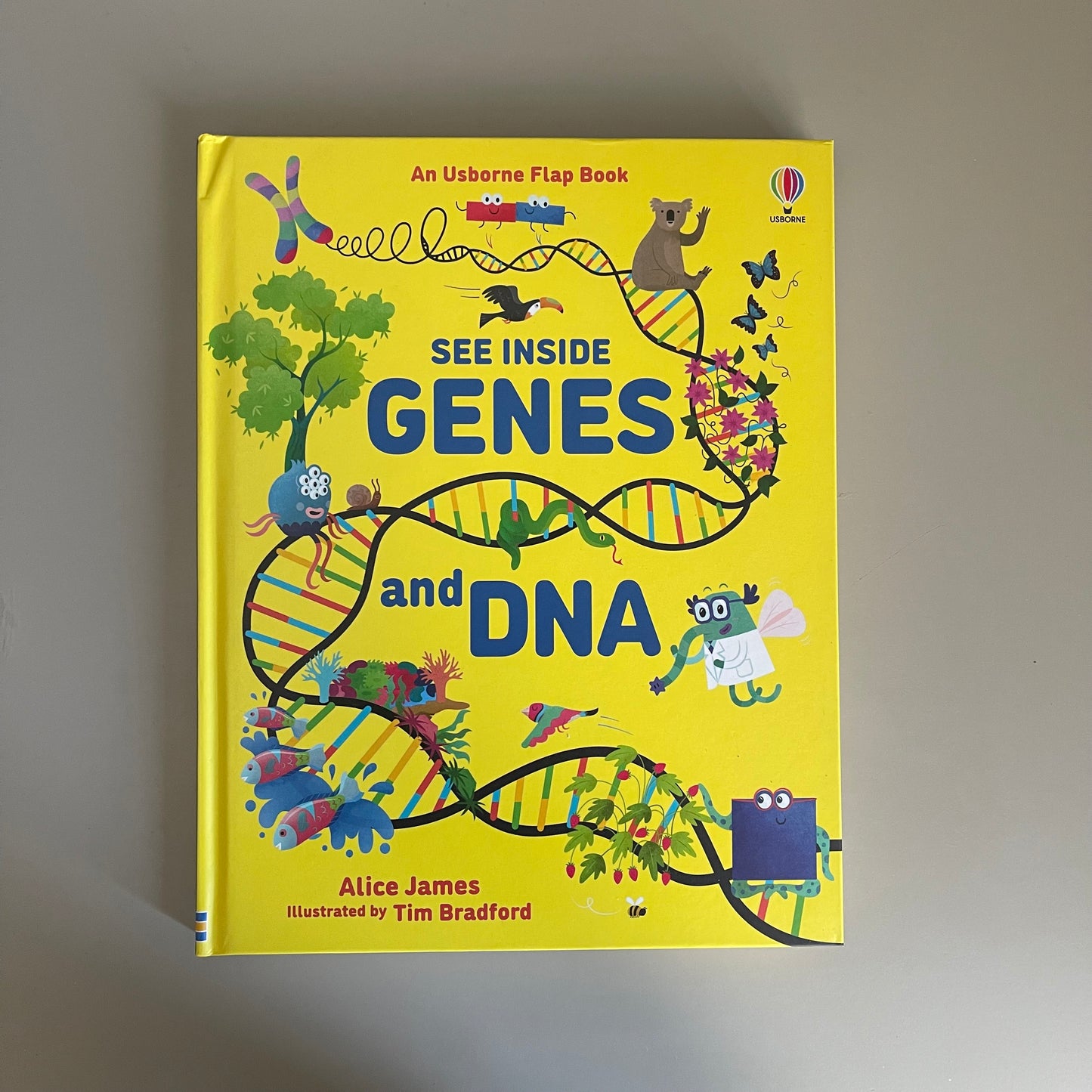 [Brand New] Usborne Lift-the-flap:  See Inside Genes and DNA