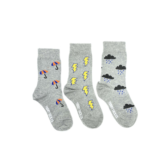 Friday Sock Co. / Kid’s Socks | Rainy Day | Small (Age 2-4)