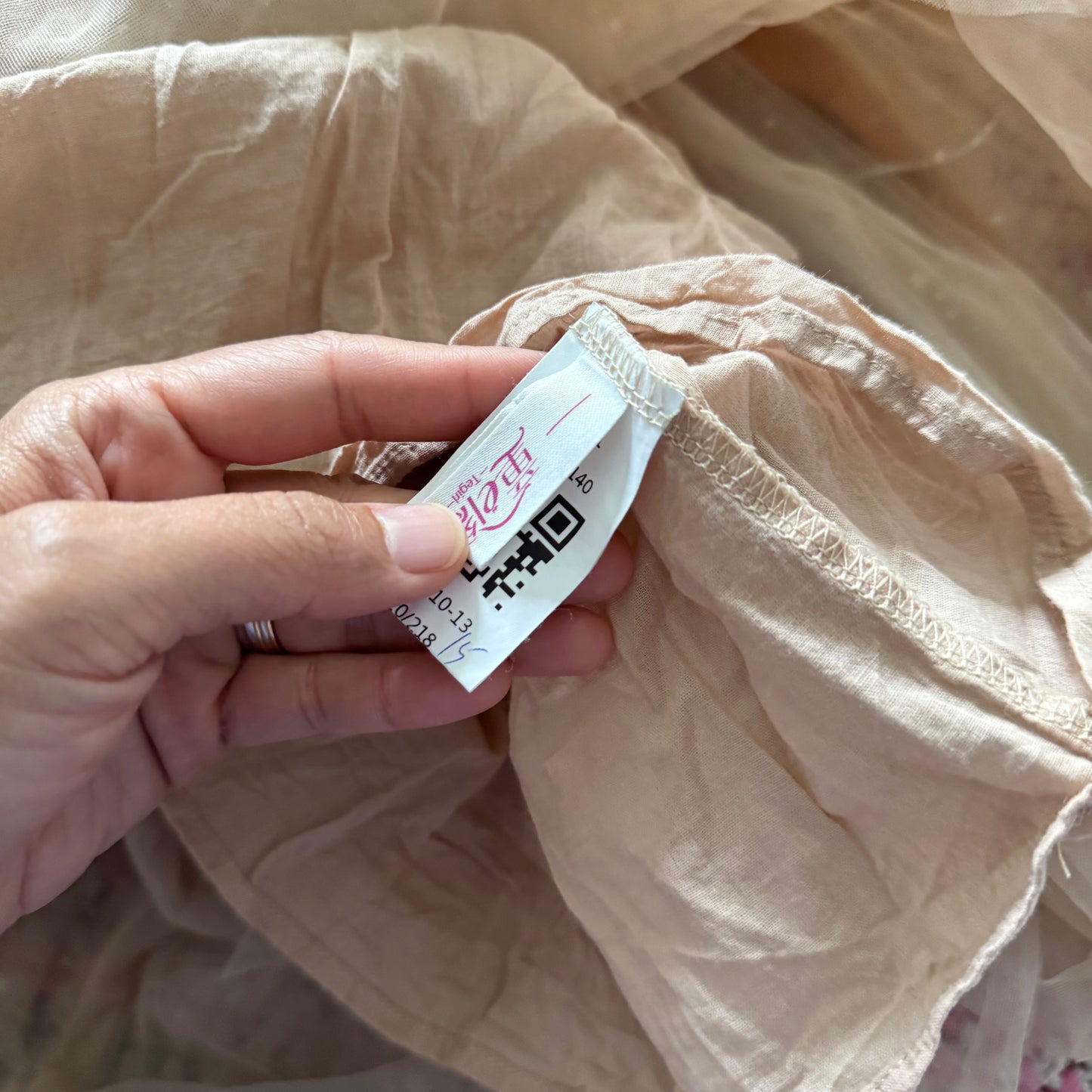 No brand / Light brown tutu skirt / 5-6Y