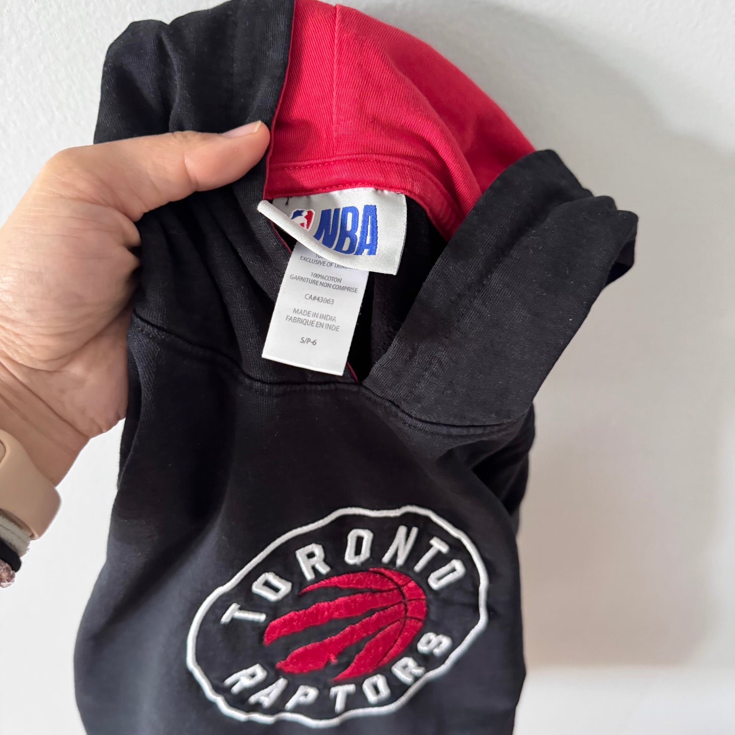 NBA / Toronto Raptors hoodie / 6Y