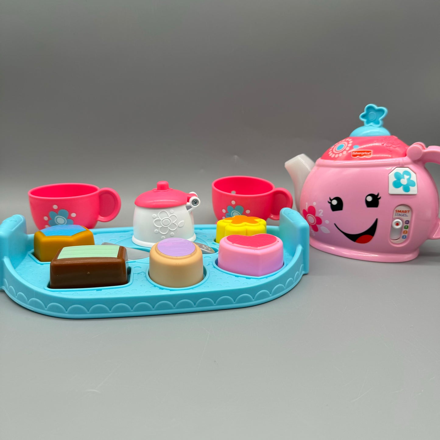 Fisher Price / Laugh and Learn Sweet Manners Tea Set, Interactive Toddler Toy