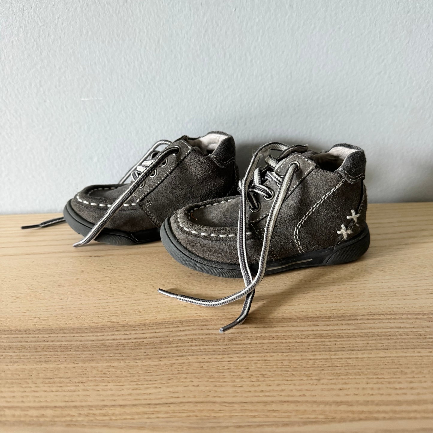 Maki / Grey lace up boots / EU20(US4)