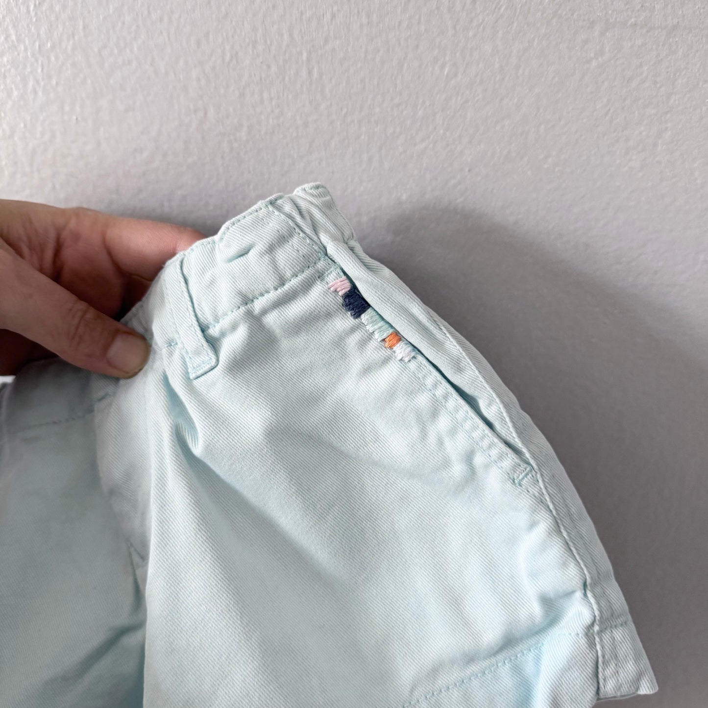 Polo Ralph Lauren / Short bleu clair / 4A - Rapiécé