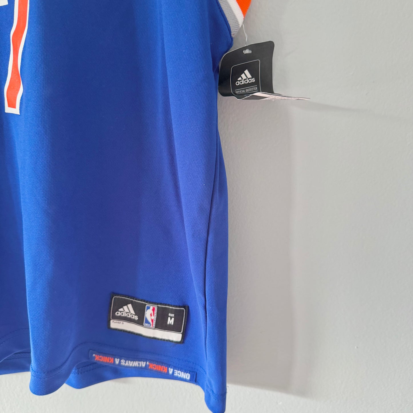 NBA / Adidas New York jersey #7 / Adult M(10-12Y) - New with tag