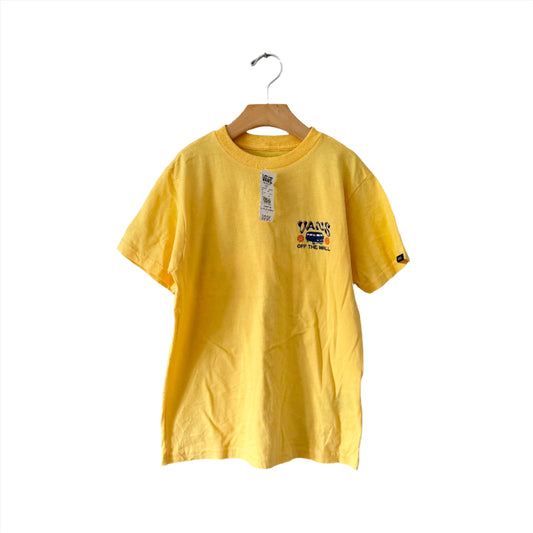 Vans / Yellow T-shirt / 7Y - New with tag