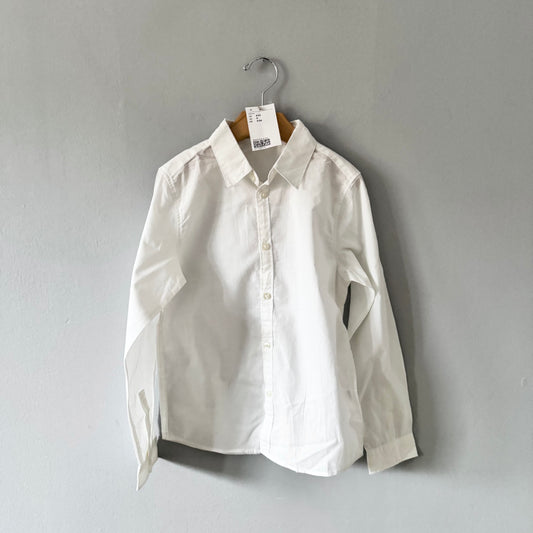 H&M / White dress shirt / 8-9Y - New with tag