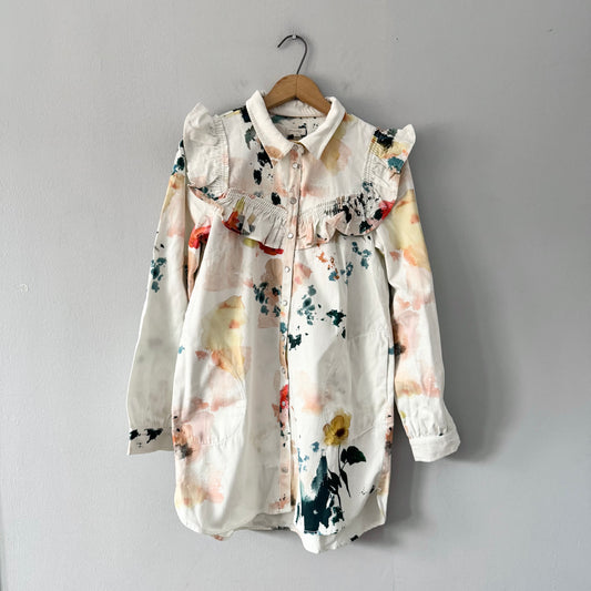 Pilcro(Anthropologie) / White long sleeve dress / Women M - New with tag