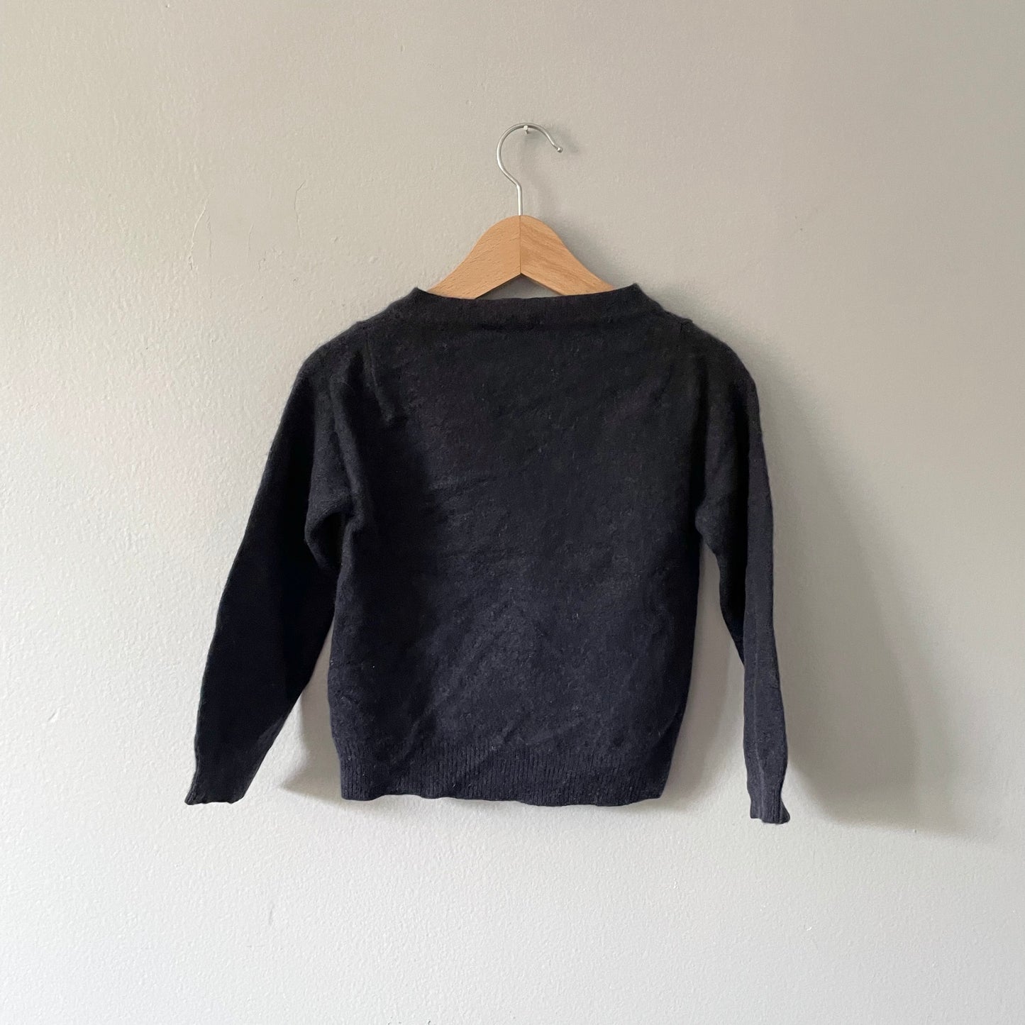 No brand / Navy 100% cashmere cardigan(S) / 12-18M