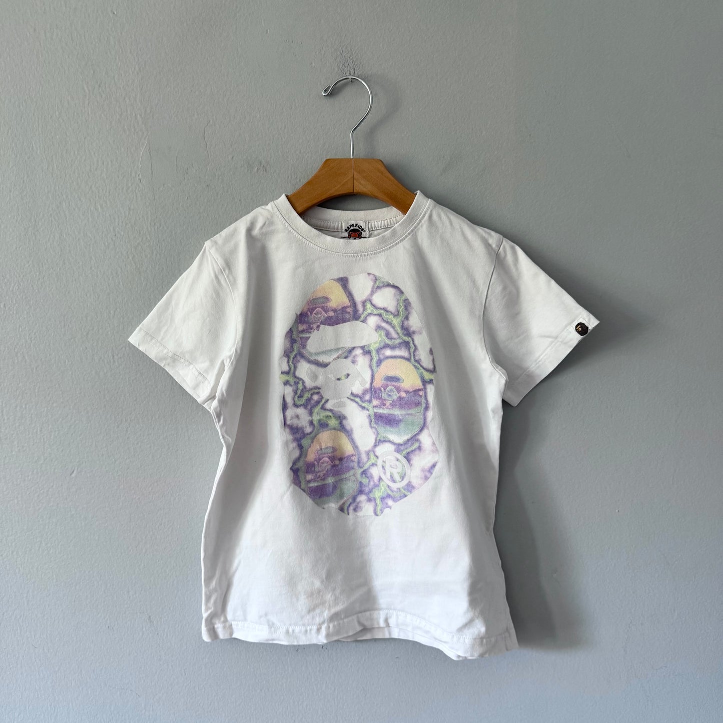 Bape Kids / White T-shirt / 140cm(8Y)