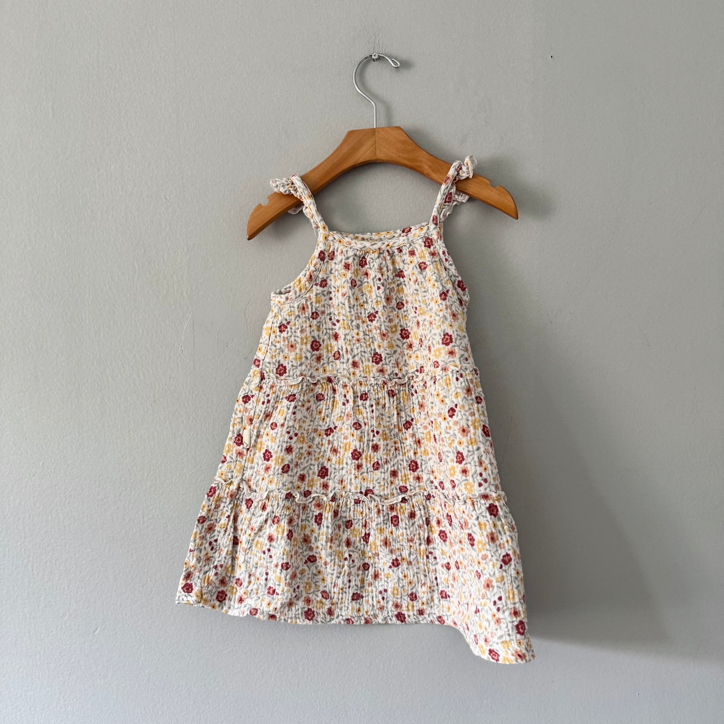 Rabbit + Bear / Robe caraco en mousseline / 4 ans