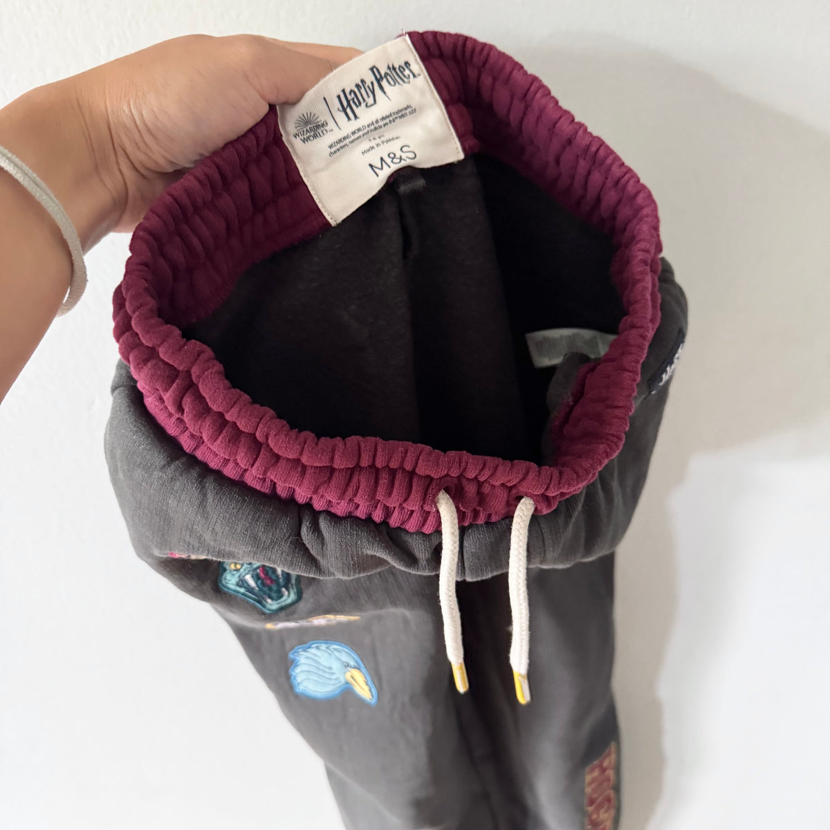 Harry Potter x M&S / Dark grey sweatpants / 7-8Y