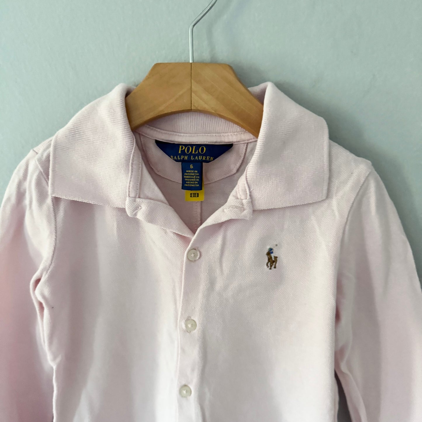 Polo Ralph Lauren / Pink polo dress / 6Y