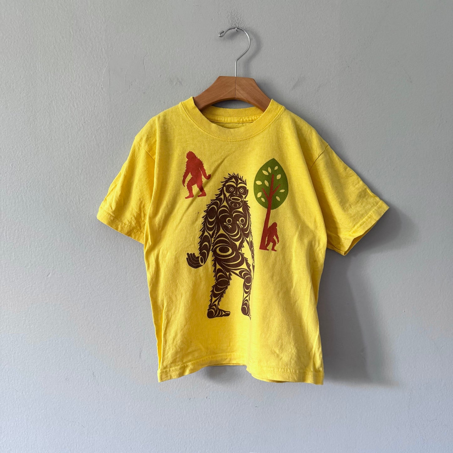 Native North West / Yellow T-shirt / XS(4-5Y)