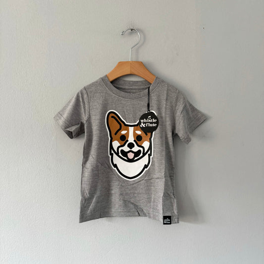 Whistle & Flute / Kawaii Doggie T-Shirt / 1-2Y