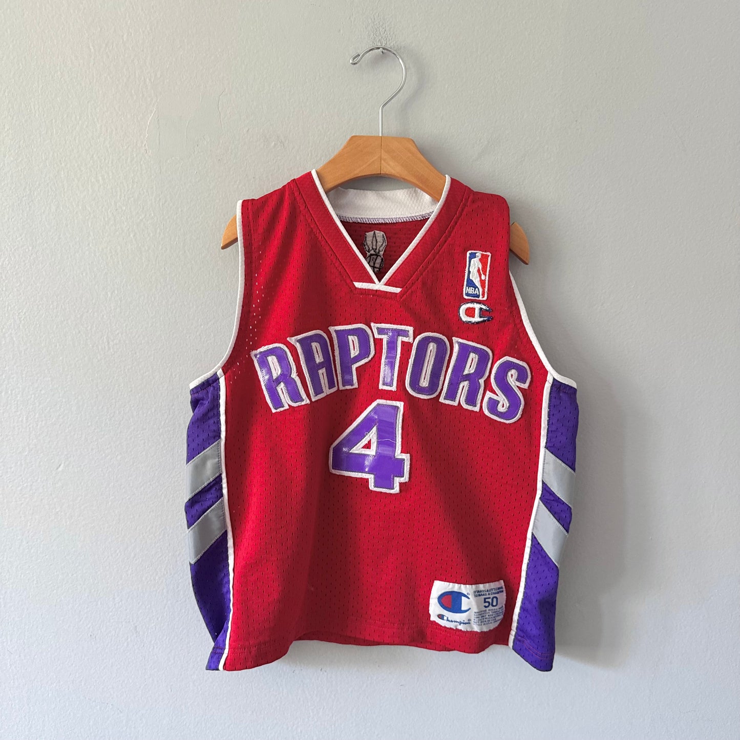 Vintage NBA x Champion / Toronto Raptors jersey #4 / 6-8Y