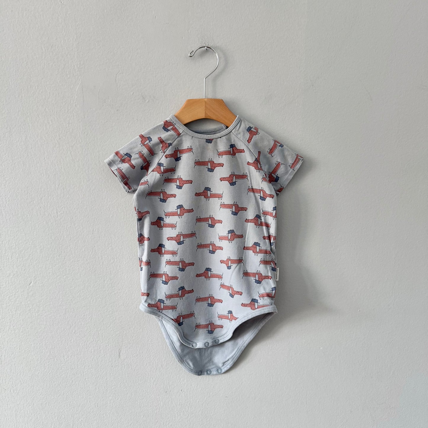 Souris mini / Dog pattern onesie / 2-3Y