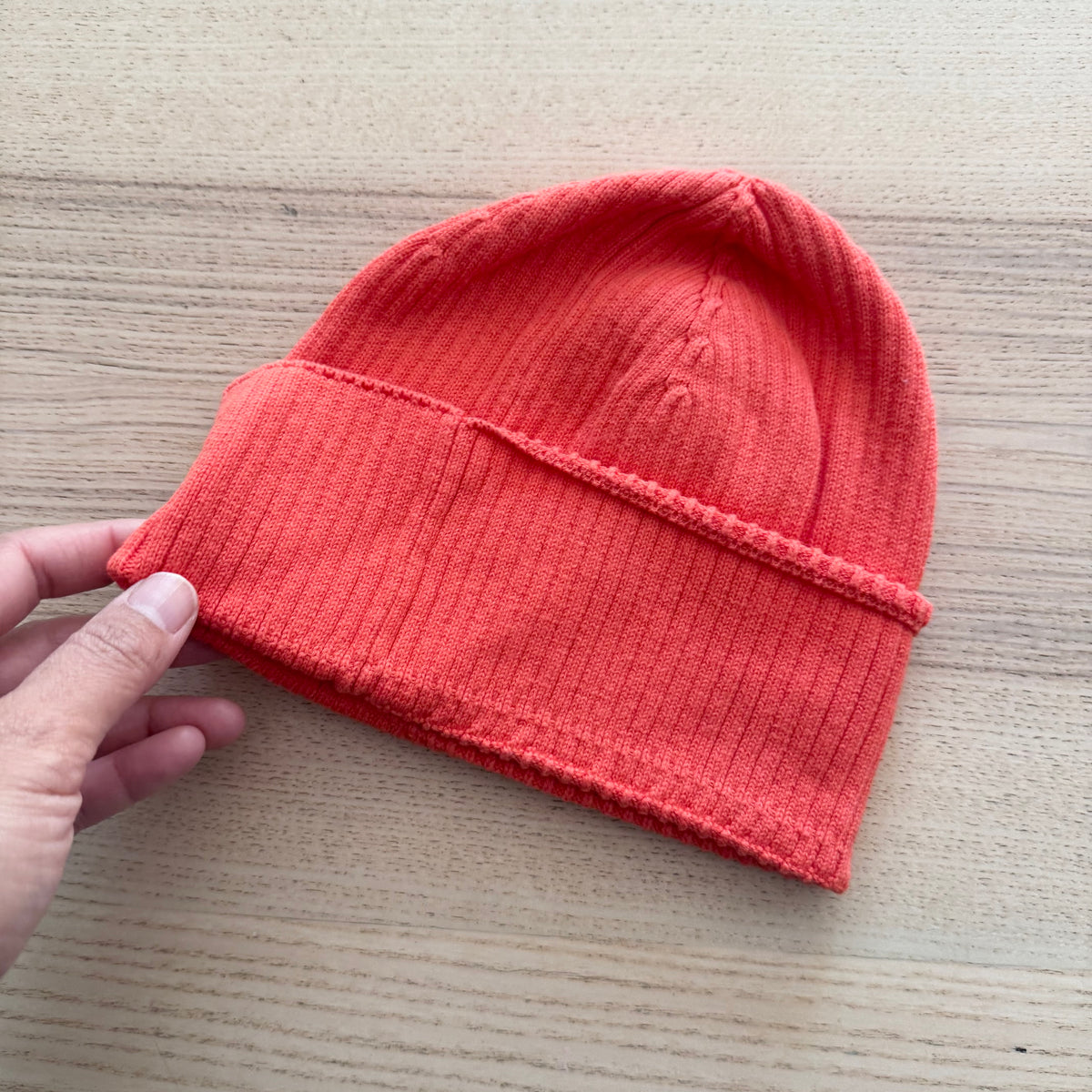 Souris mini / Orange beanie / 53-55cm