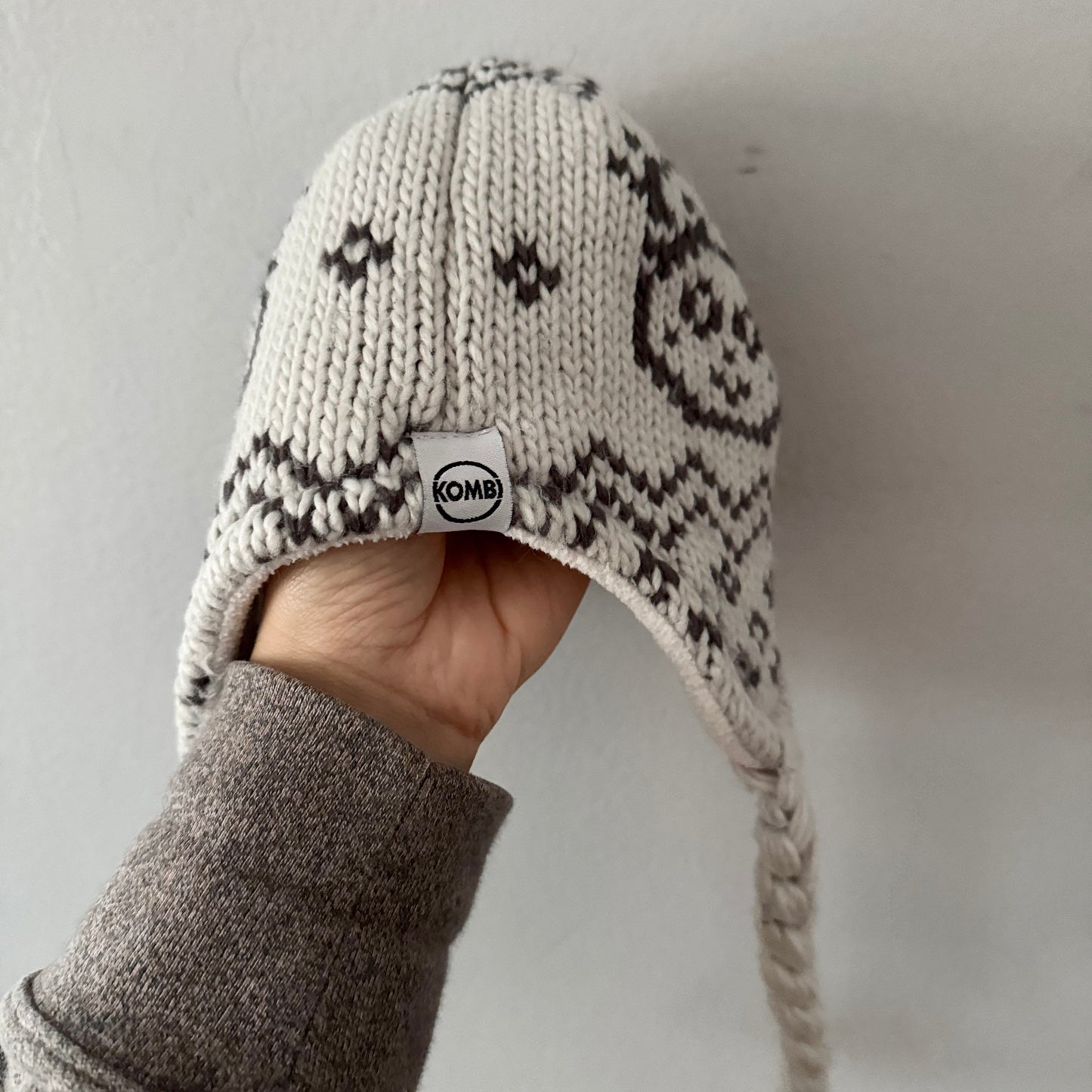 Kombi / Fleece lined knit hat / 6-12M - 2 Available