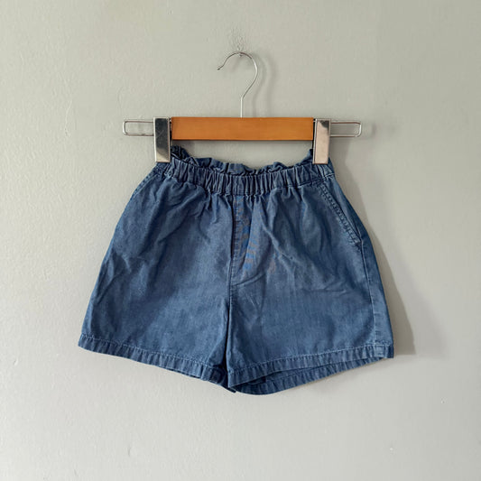 Uniqlo / Short en chambray / 3-4 ans