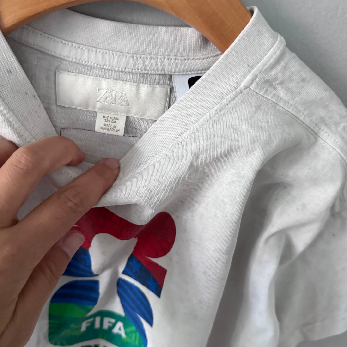 Zara / Fifa World Cup T-shirt / 6-7Y