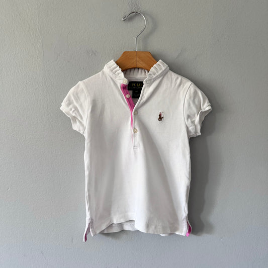 Polo Ralph Lauren / White girls polo shirt / 4T