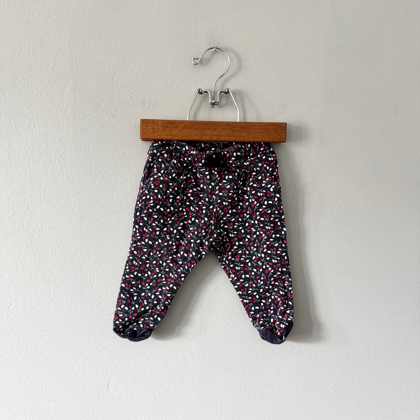 Absorba / Navy lined pants / 6M