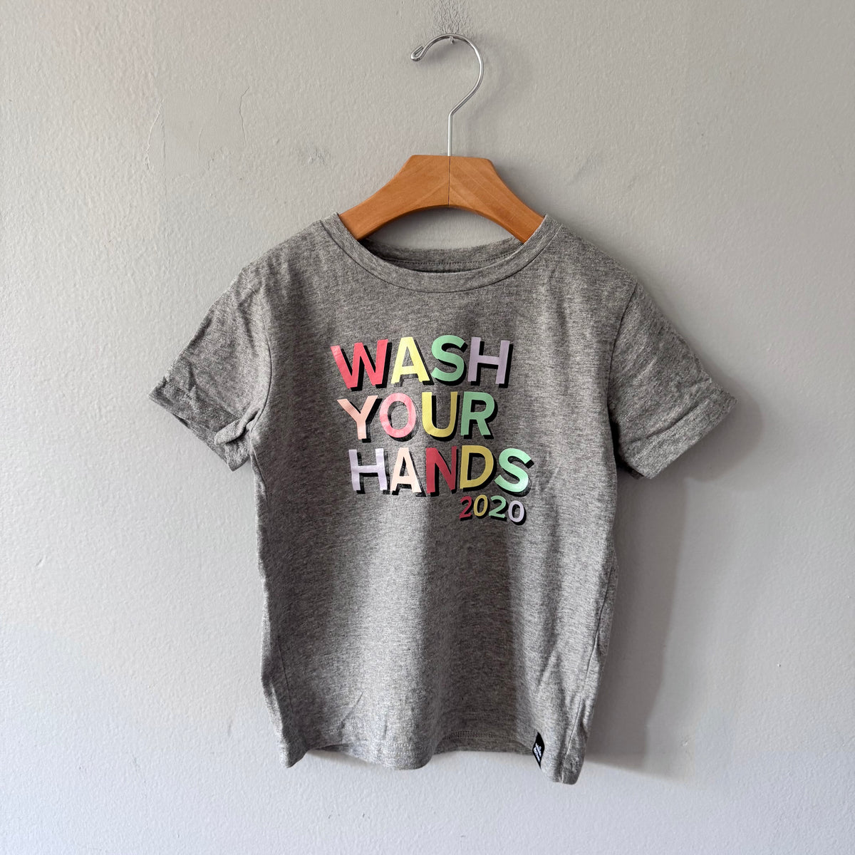 Whistle & Flute / Wash your hands T-shirt / 5-6Y