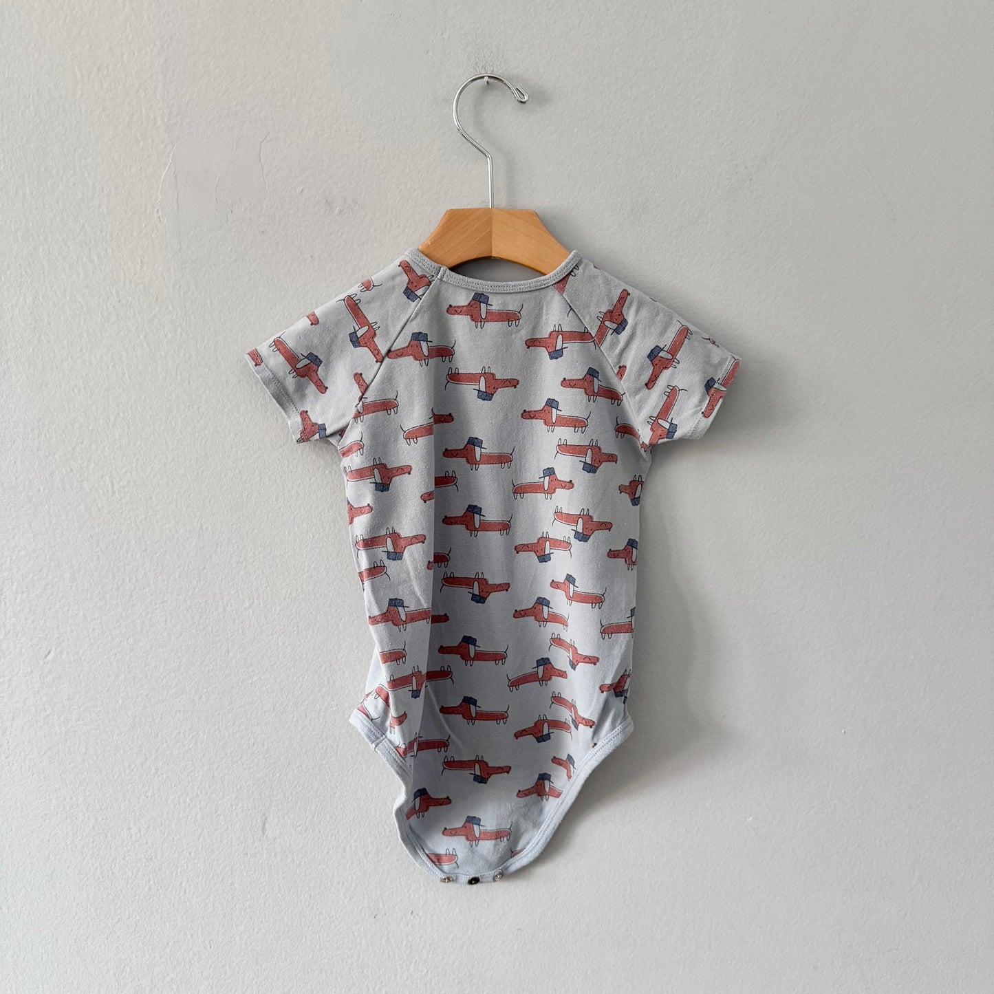 Souris mini / Dog pattern onesie / 2-3Y