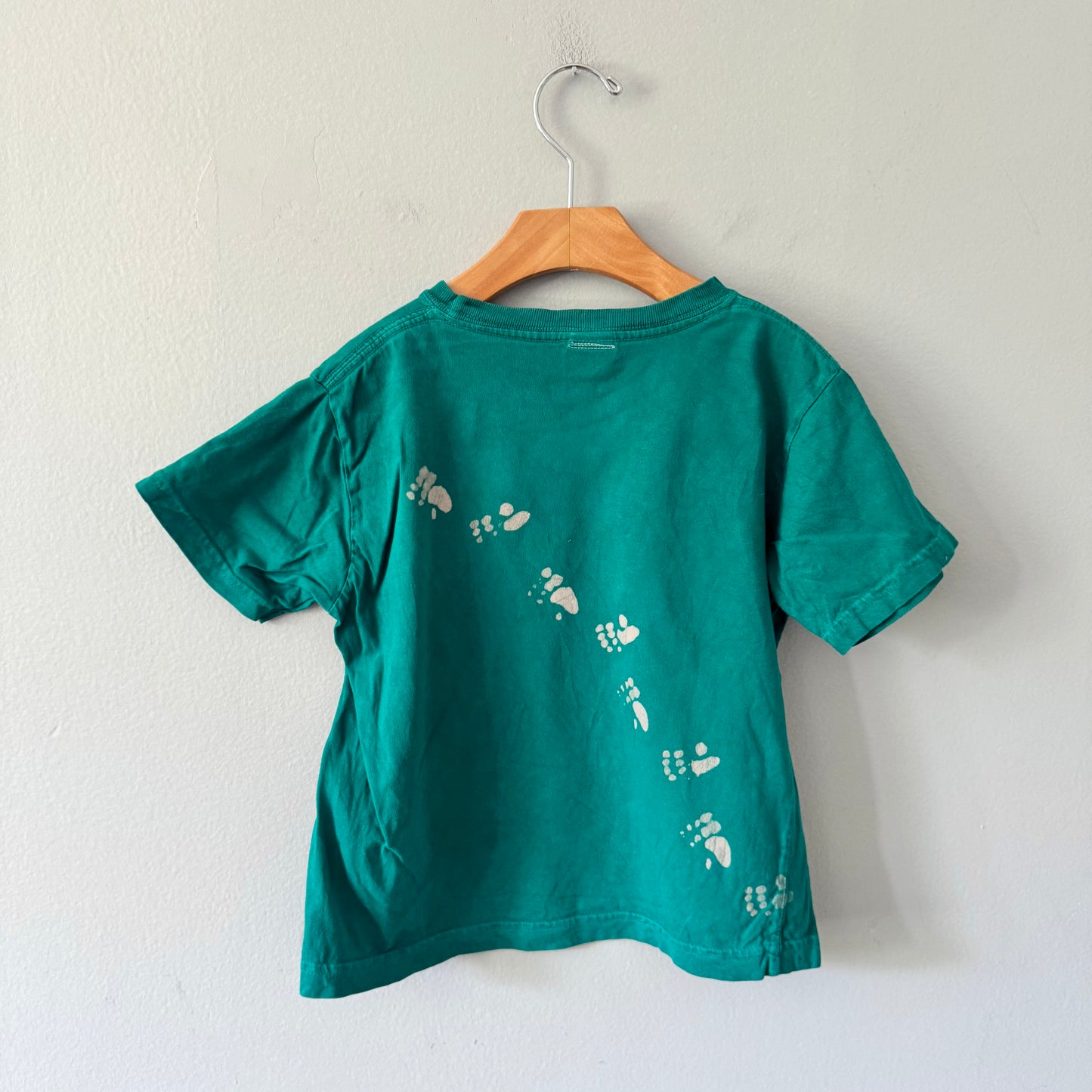 Organic by rabbir skins / Green T-shirt / 4Y