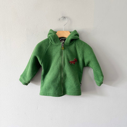 Mec / Green fleece jacket / 18M