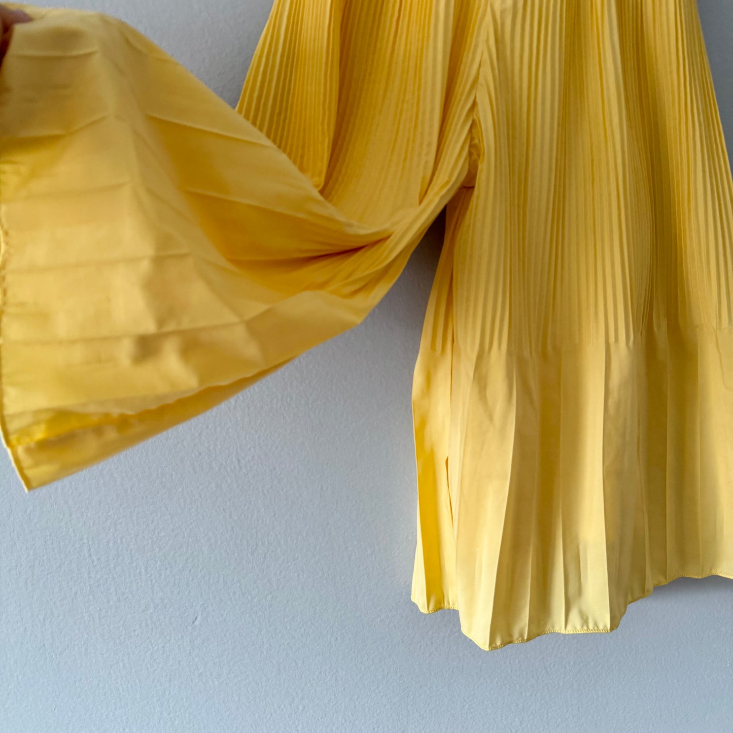No brand / Yellow wide pants / 5-6Y