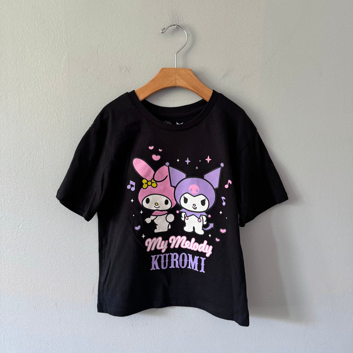 Sanrio / Kuromi x My Melody T-shirt / 7-8Y