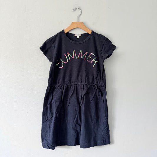 Crewcuts / Dark navy "summer" dress / 10Y