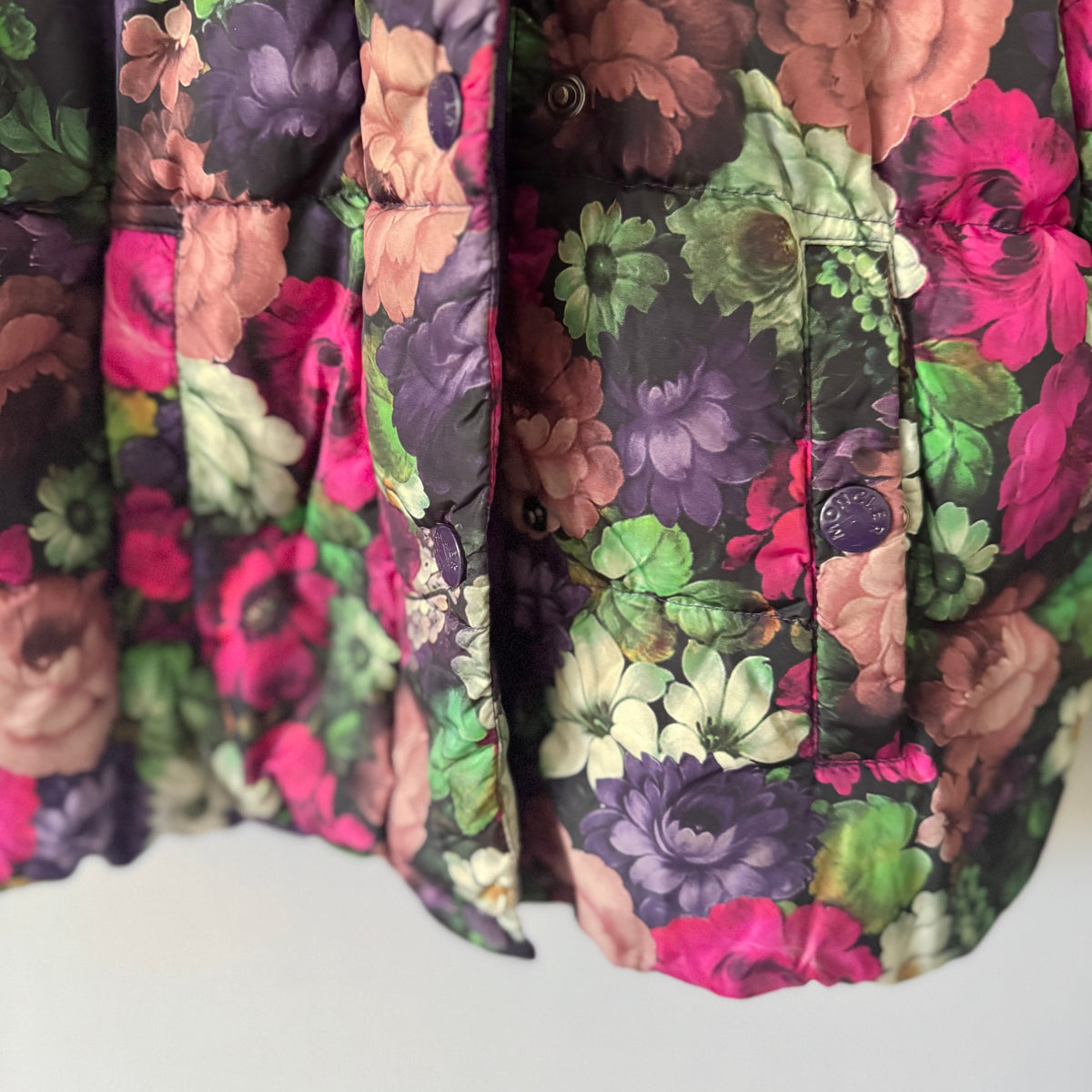 Moncler / Floral puffer jacket / 3T