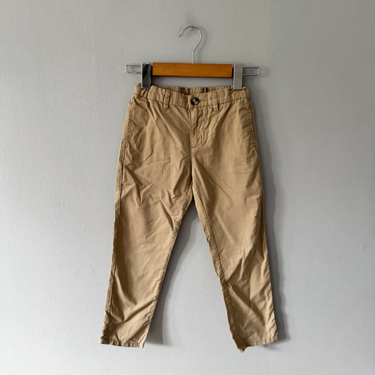 H&M / Beige chino pants / 5-6Y