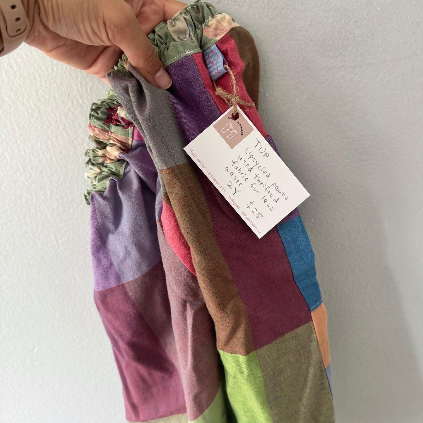 TUP / Upcycle playful pants / 2Y