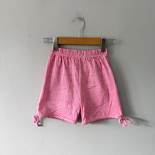 Vintage Buster Brown / Gingham check shorts / 6Y+