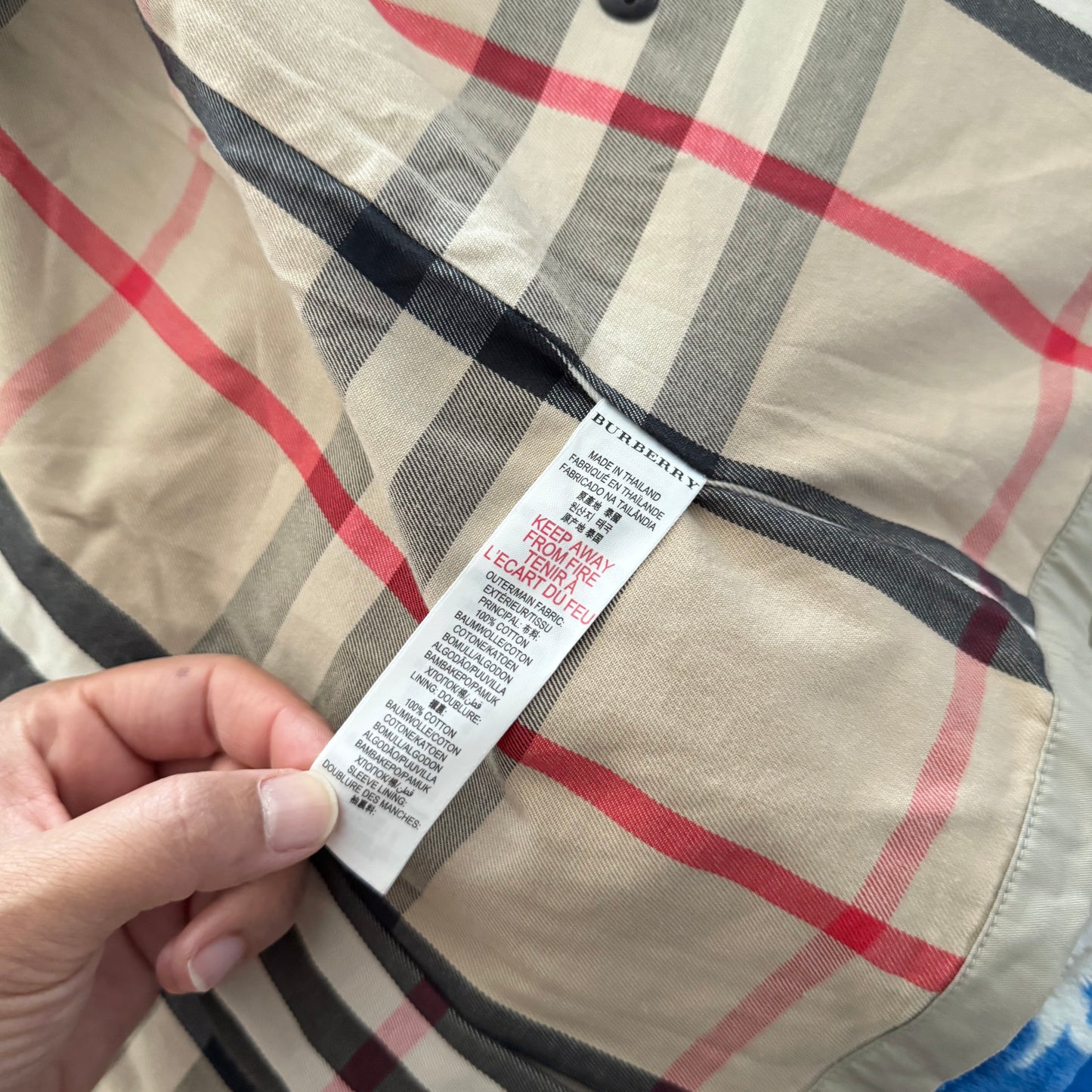 Burberry / Beige trench coat / 2Y