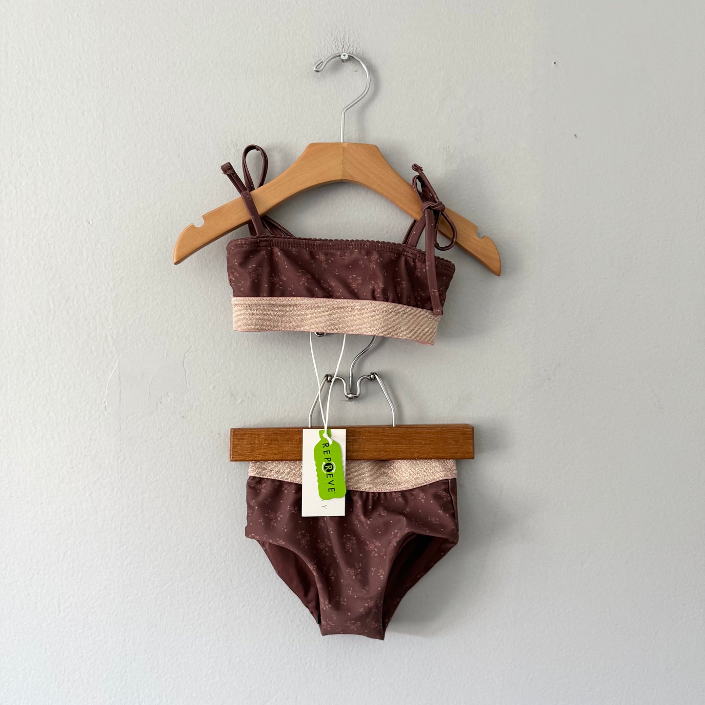 Jamie Kay / Bikini set - Brown floral / 1Y - New with tag