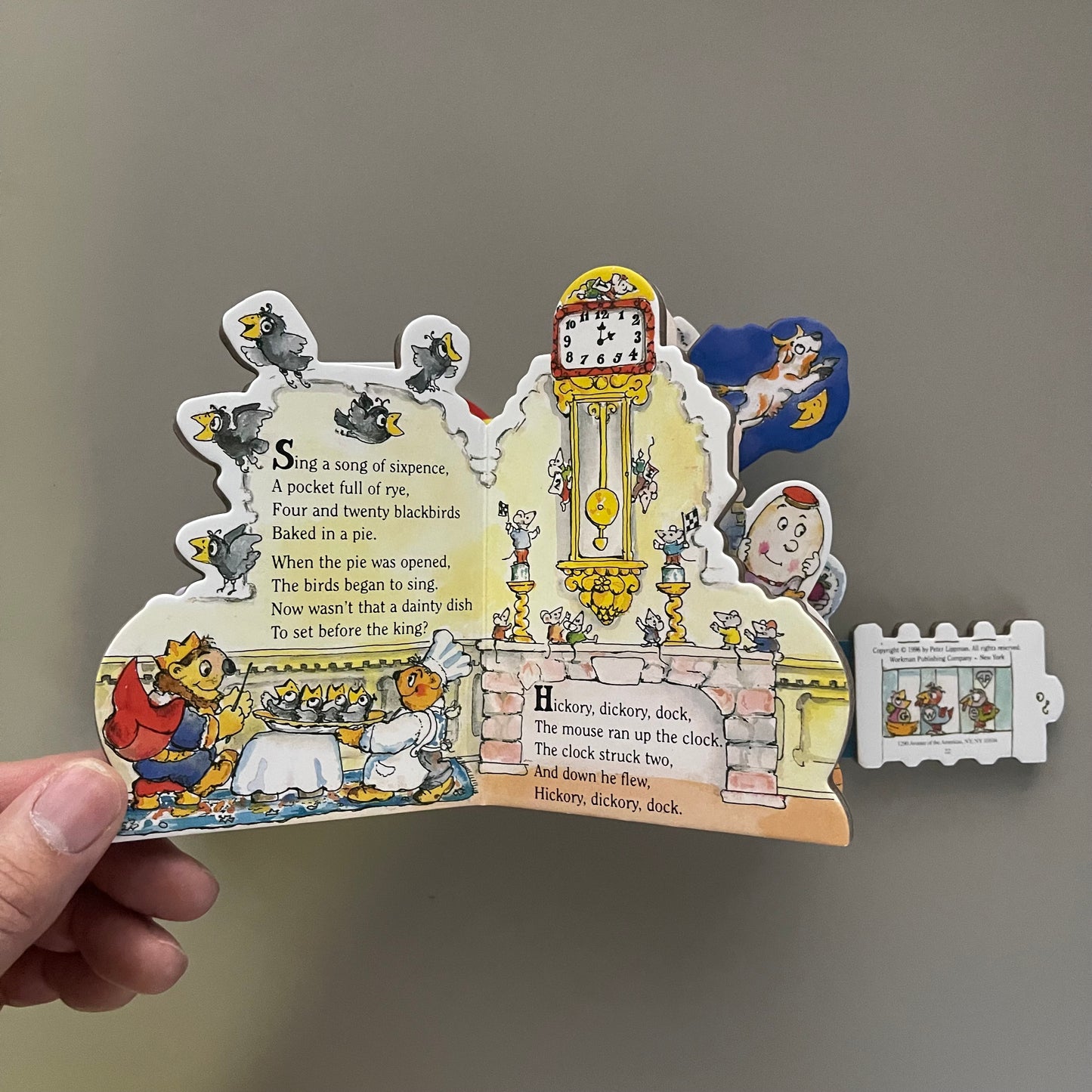 [Brand New] Mother Goose's House (3D Book) / Peter Lippman