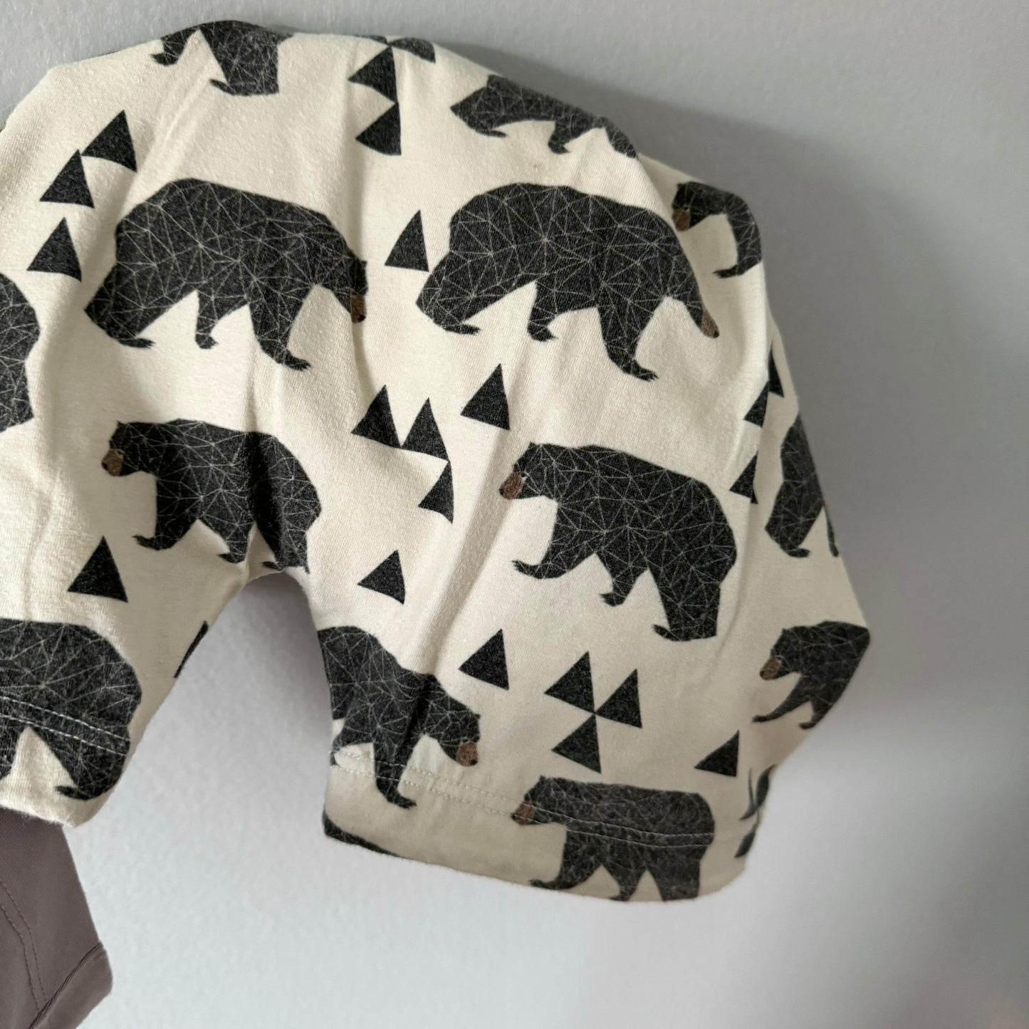 Handmade / Bear pattern shorts / 4-6Y