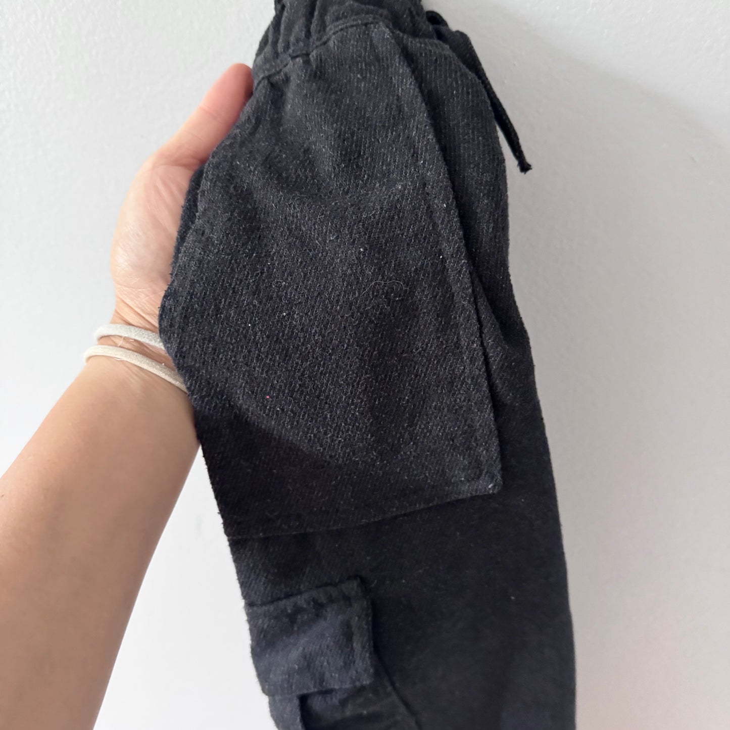Zara / Dark grey flannel pants / 6Y