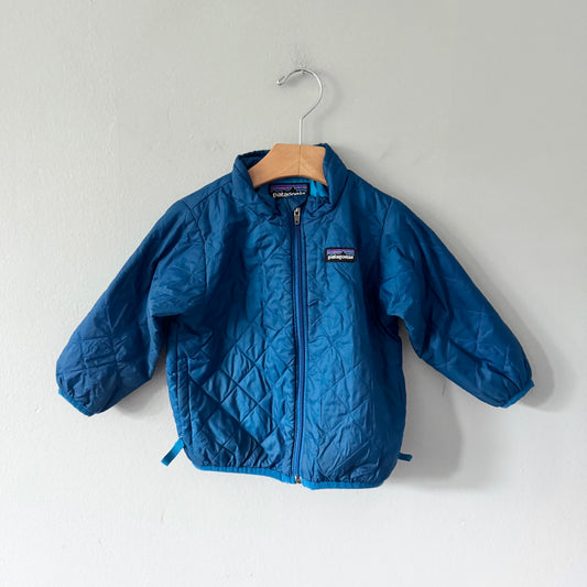 Patagonia / Blue light puffer jacket / 12M