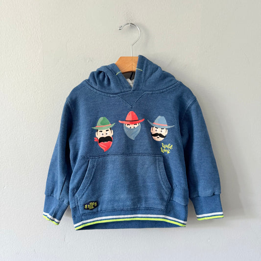 Lemon Beret / Blue hoodie / 98(2Y)