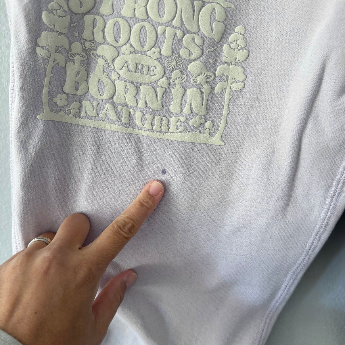 Roots / Light purple sweatpants / 12Y